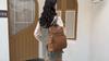 Vintage PU Backpack Women's Multi-functional Shoulder Bag