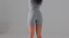 Auroth Seamless Shorts Women Fitness High Waist Yoga Shorts Peach Hip Outdoor Running Shorts
