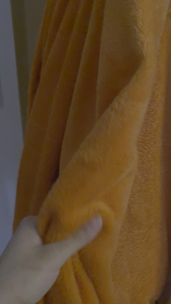 IUTOYYE Goku Accappatoi da Bagno da Uomo Pigiama Abbigliamento da Notte Super Morbido Dragons Vestaglia Scialle Collare Pigiameria Arancione (S-M