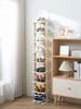 Compact Shoe Rack - Perfect for Small Spaces and Narrow Entryways - Multi-Layer Shoe Storage Cabinet for Home, Office, or Dormitories