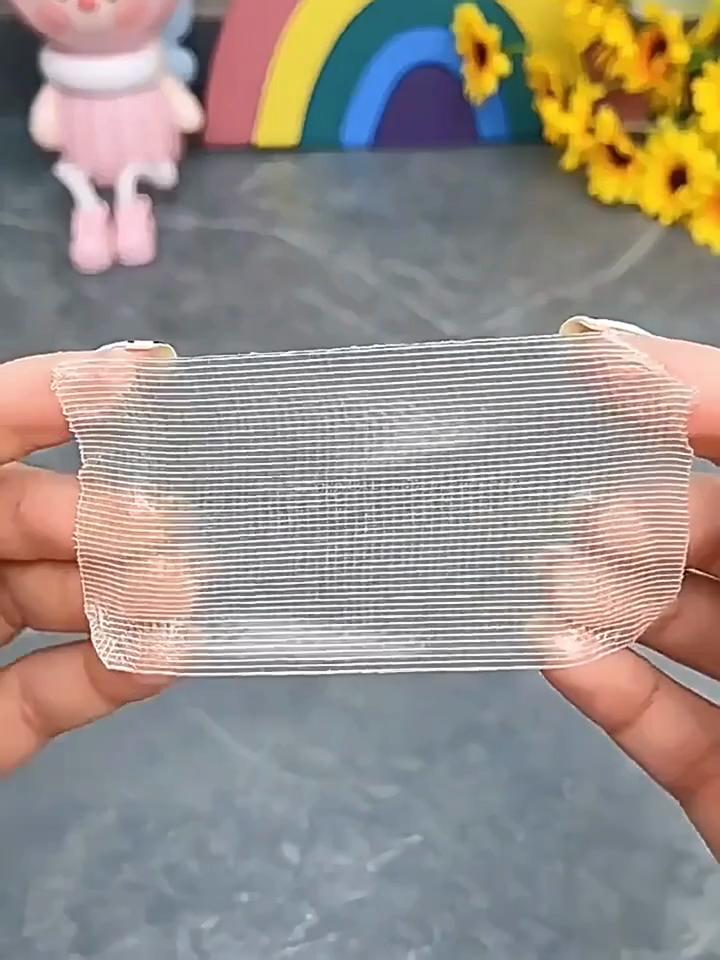 Wytrzymała taśma dwustronna Super Mocny Klej z Siatką Szklaną do Ścian i Szkła, Wodoodporna Przezroczysta Taśma Montażowa