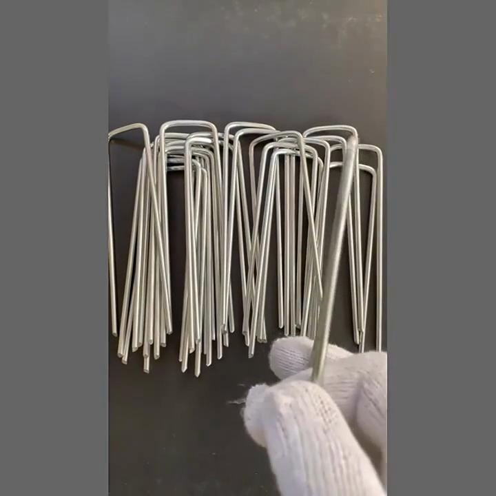 10-40Pcs Landscape Staple Gaskets Plastic Buffer Washer Garden Stakes Pegs Anchoring Landscaping Ground Garden Lawn Fixed Nails