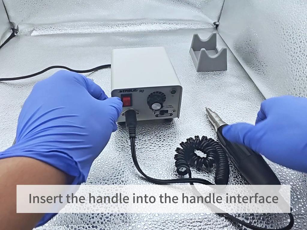 Dental Handpiece Micromotor 65W 35000 RPM Strong 90 Sanding Machine