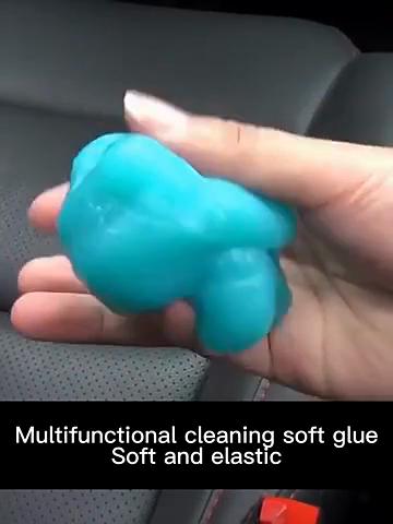 Gel Pulizia Auto Multifunzione Pulitore Polvere Gel Pulizia Interni Auto Slime Uscita Aria Cruscotto Pulizia Laptop Fango Magico