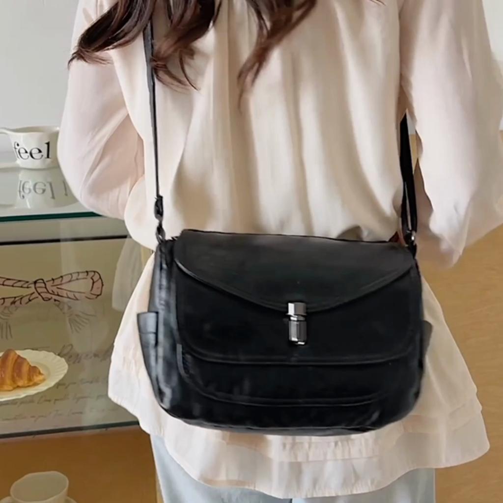 Borsa da Donna in PU Borsa a Spalla Vintage Borsa per la Mamma