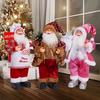 Christmas 12-inch Santa Claus Figurine Standing Santa Claus Doll Gift Christmas Decoration