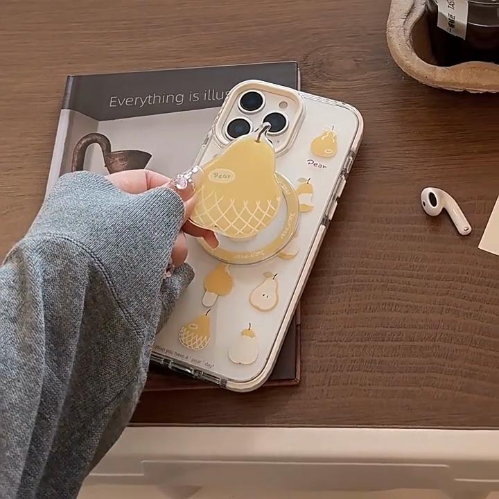Creative Pineapple Stand Phone Case