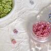 Resin Charms Imitation Pearl Preserving Mini Flower Pendant For Jewelry Making Accessories