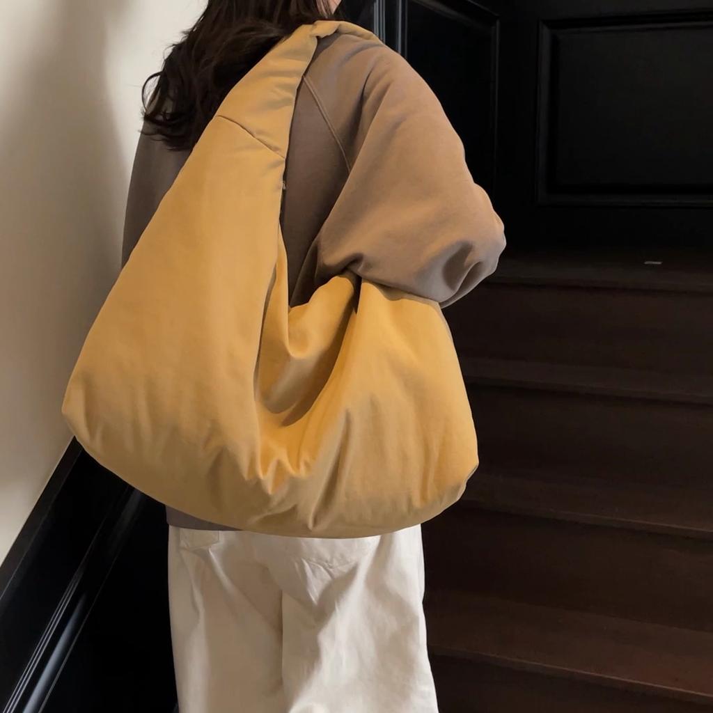 Large Capacity Shoulder Bag Women's Hobo Bag Commuter Handbag Underarm Tote Bag