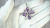 Natural Amethyst Pendant, 925 Silver Gemstone Pendant, Gift for Her, Dainty Pendant