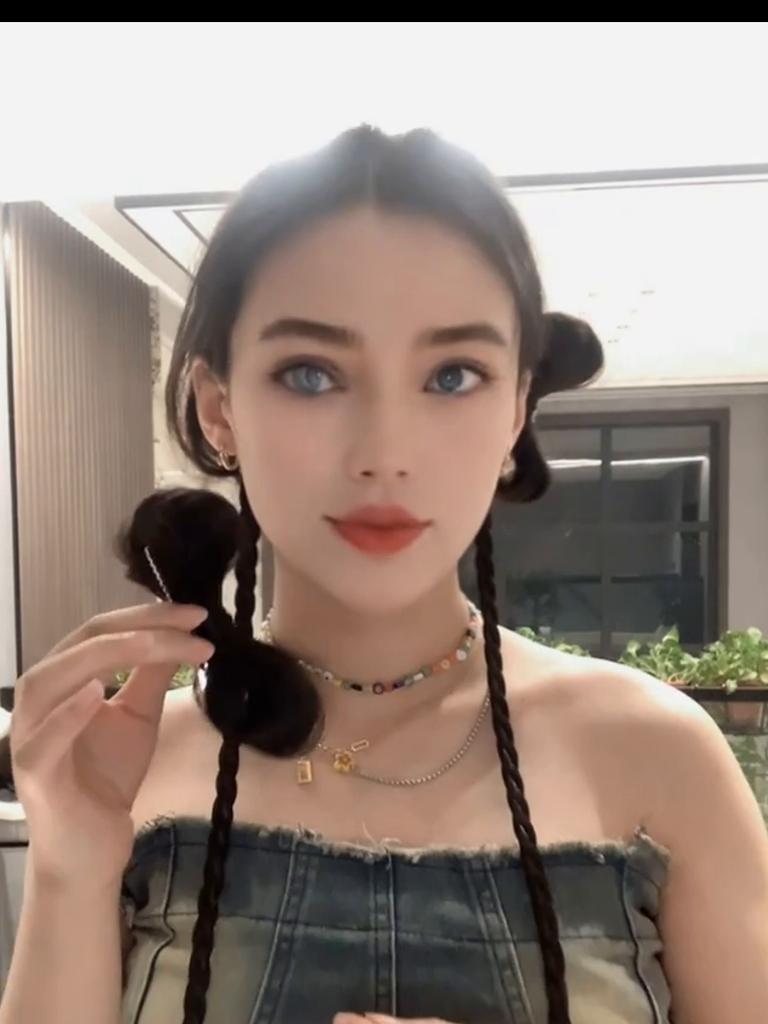 LISI HAIR 2Styles Synthetic Bowknot Hair Buns Clip In Hair And Long Braided Ponytail Clip In Hair For Women Party