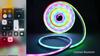 Gaming Room RGBIC Neon LED Strip Lights USB 5V Flexible Waterproof Rope with APP Bluetooth Music Sync DIY Desk Wall Ambient Lighting