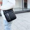 Men's PU Leather Crossbody Shoulder Bags High Quality Tote Fashion Business Man Messenger Bag Leather Bags Fanny Pack