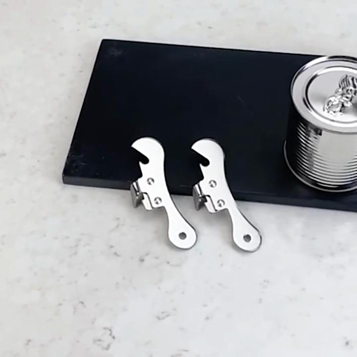 1/2/3PCS Multi purpose can opener, simple can knife, parrot can opener, logo printable bottle opener, creative gift in stock