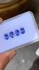 8x6 MM Size AA Color Natural Tanzanite Gemstone Lot, Loose 4 Pcs Oval Cut Gemstone.