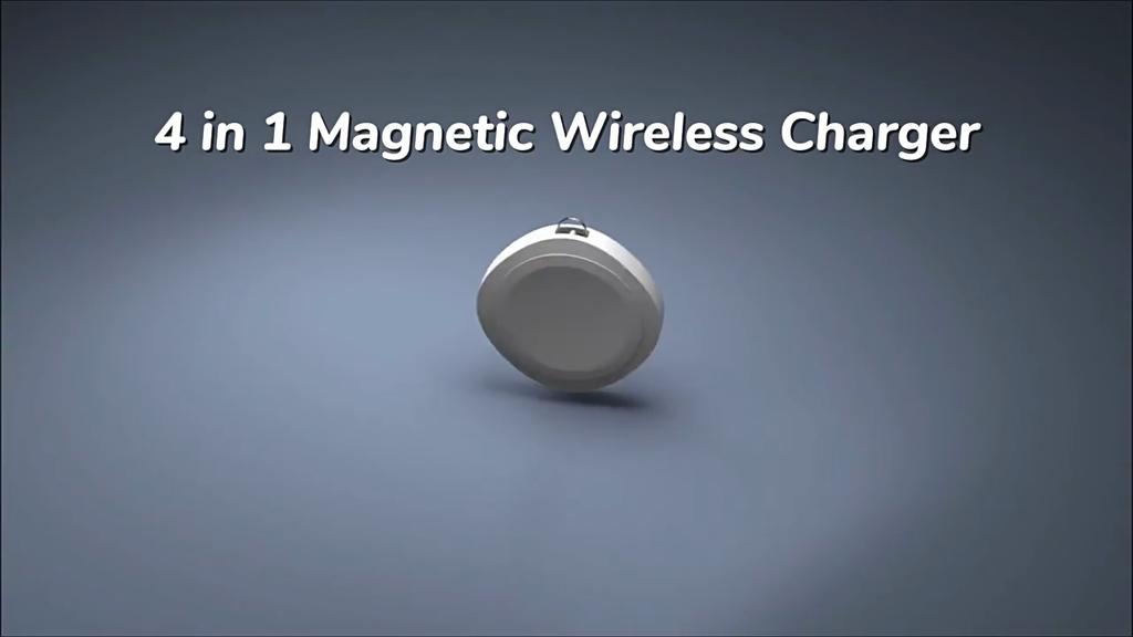4-In-1 Magnetic Wireless Watch Charger For iWatch 1-10/SE/Ultra/ AirPods Pro 2 AirPods 4  ANC Galaxy Watch3-7/FE/Pixel Watch 1st