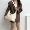 Women's Large Capacity Bag Solid Color Tote Bag Crossbody Bag
