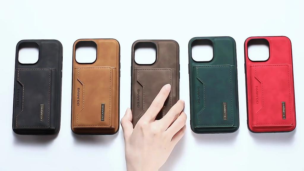 2 в 1 съемный магнитный кожаный чехол для iPhone 16 Pro Max 15 13 12 11 Xs XR 14 Plus Se 2022 чехол-кошелек держатель для карт карман