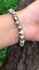 8mm Natural Dalmatian Jasper Gemstone Beads  Bracelet, Handmade Unisex Bracelet, Stretch Bracelet, Unisex Beads Jewelry For Gift RBB-1