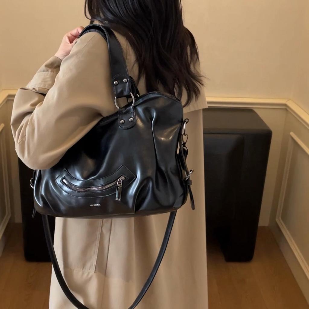 2025 Nová dámská módní taška přes rameno s velkou kapacitou, dámské ležérní crossbody tašky pro ženy, dojíždějící nákupní taška, vhodná pro každodenní použití