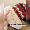 Chapeau en peluche, Chapeau tricoté, Chapeau chaud, Épaissi, Chapeau résistant au froid, Chapeau protège-oreilles