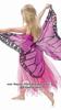 Chiffon Butterfly Wings Cape With Mask Perfect For Dress Up Parties And Cosplay