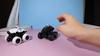 Off Road Police Car Model With Inertia Function Durable Plastic Kids Gift For Playtime