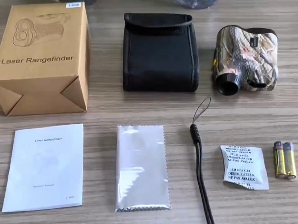 Telescope rangefinder golf handheld laser high-precision flagpole locked outdoor 500 meters