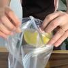 5pcs Reusable Leakproof Food Storage Bags, For Nut Grain Vegetable Fruit And Snack, Kitchen Organizer, Anti-odor Leak Proof Freezer Bag