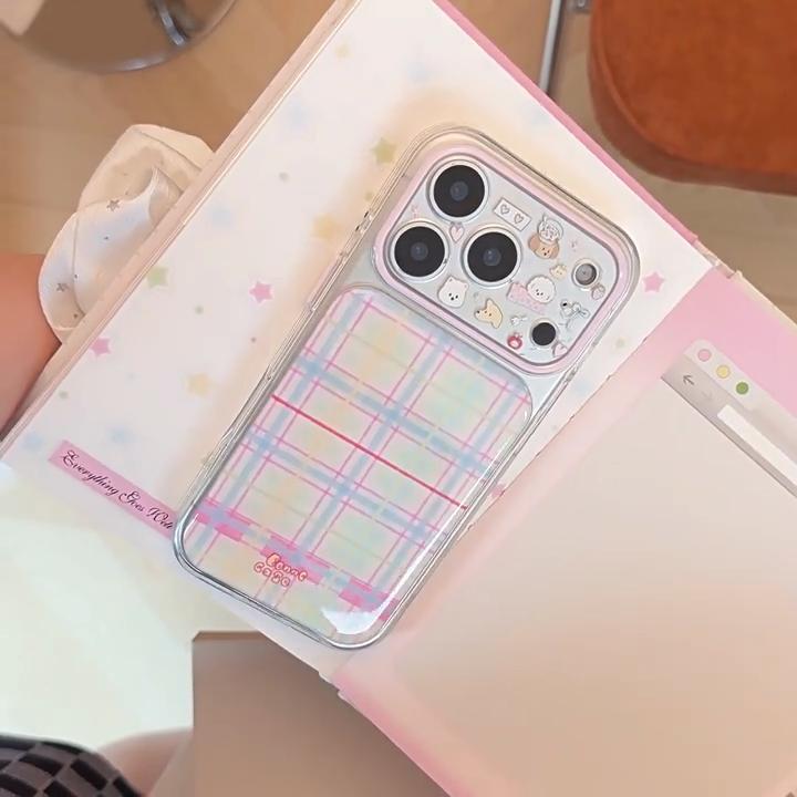 Creative Colorful Checkered Case for iPhone 16, iPhone 17, and iPhone 17 Pro Max