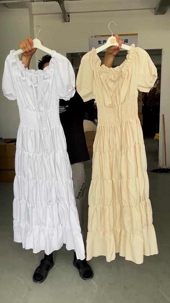 Elegantes Europäisches Fantasy Mittelalter Renaissance Damen Langkleid Bühnenoutfit Halloween Kostüm