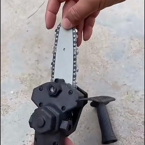 Mini Chainsaw 6 Inch Cordless, Super Handheld Chainsaw Electric Mini Chain Saw for Tree Wood Garden