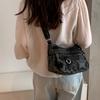 Denim Large Capacity Women's Crossbody Bag Commuter Multi-compartment Five-pointed Star Shoulder Bag