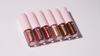 6-color Waterproof Metallic Liquid Eyeshadow Sparkle Glitter Eye Pigment Long Lasting Quick Dry Eye Makeup for Women