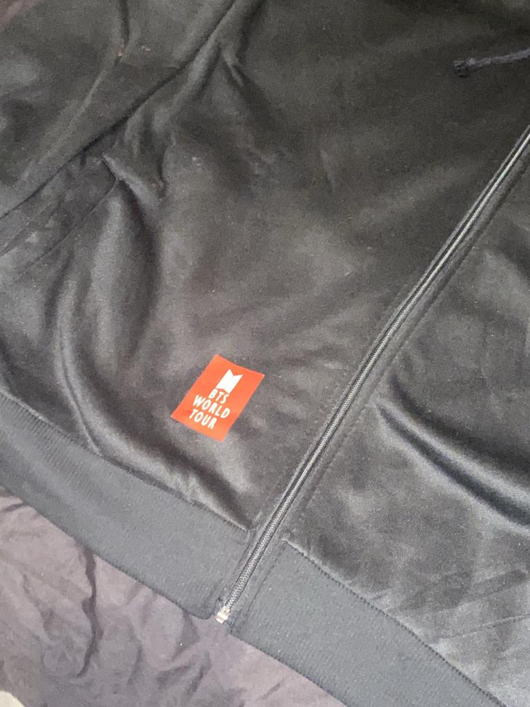 bts zip up jacket