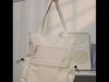 GOLF Shoulder Bag, Handbag, Large Capacity, Canvas Bag, Water-Resistant Tote Bag, Apricot Color