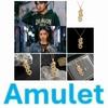 Vintage Chinesisches Drachen Tierkreiszeichen Anhänger Halskette Kette Unisex Mode Gotisch Amulett Talisman Strass Schmuck Party Geschenk
