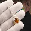 Rare Citrine Gemstone 925 Sterling Silver Jewelry Handmade Women Pendant 1.79" PP-60-13
