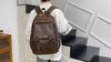 PU Soft Leather Business Computer Bag Men's Travel Backpack Large Capacity Student Backpack