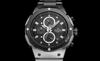 Man Quartz Watch Luxury Luminous Chronograph Wristwatch Stainless Steel Waterproof Men Date Calendar Clock