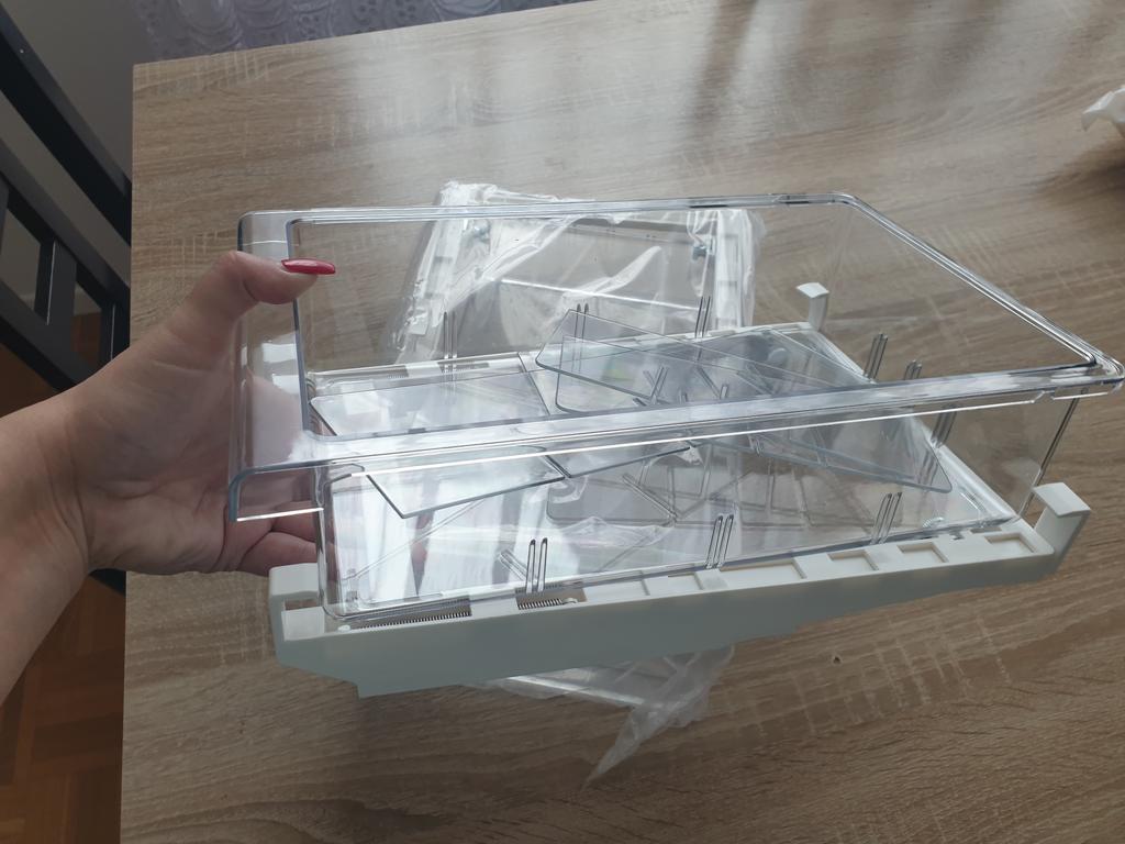 Set Da 12 Contenitori Portaoggetti In Plastica Trasparente Con Manici E Etichette - Per Dispensa, Frigorifero, Congelatore E Cucina - 2