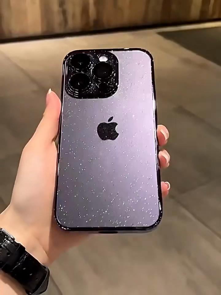 Luxusní galvanicky pokovené třpytivé pouzdro na telefon pro iPhone 11 15 12 13 14 Ochranná skořepina Pro Max Průhledný průhledný nárazuvzdorný kryt