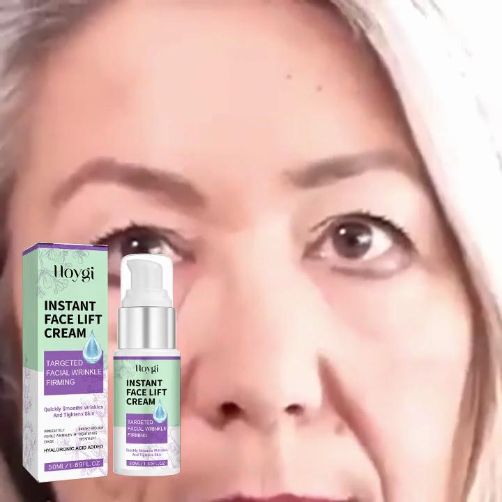 Hoygi Anti-Wrinkle Lifting Facial Cream 50ml: Anti-wrinkle, reduces wrinkles, smooths and refines skin, hydrates and firms the face.