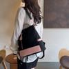 Women's Large Capacity Backpack Color Block Commuter Travel Anti-Theft Backpack Multi-Function Shoulder Bag