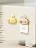 5Pcs Magnetic Food Bag Clips with Timer Reusable Sealing Clips for Chips Snacks Cute Cloud Shape Kitchen Snack Saver Freshness Preserver