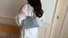 Yogodlns New Large Capacity Shoulder Bags Zipper Polka Dot Bowling Underarm Bags For Women Minimalist Shopper Handbag