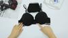 European and American Style Women Sexy Lingerie Set Beauty Back Bra and Panties Set Push Up Underwear Set Adjustable Letter Strap Bra Set