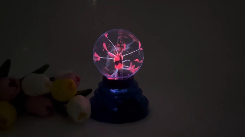 3 inch Novelty Magic Plasma Touch Sensitive Lamp Child Holiday Gift Indoor Desktop Decoration Glass Ball Night Lights