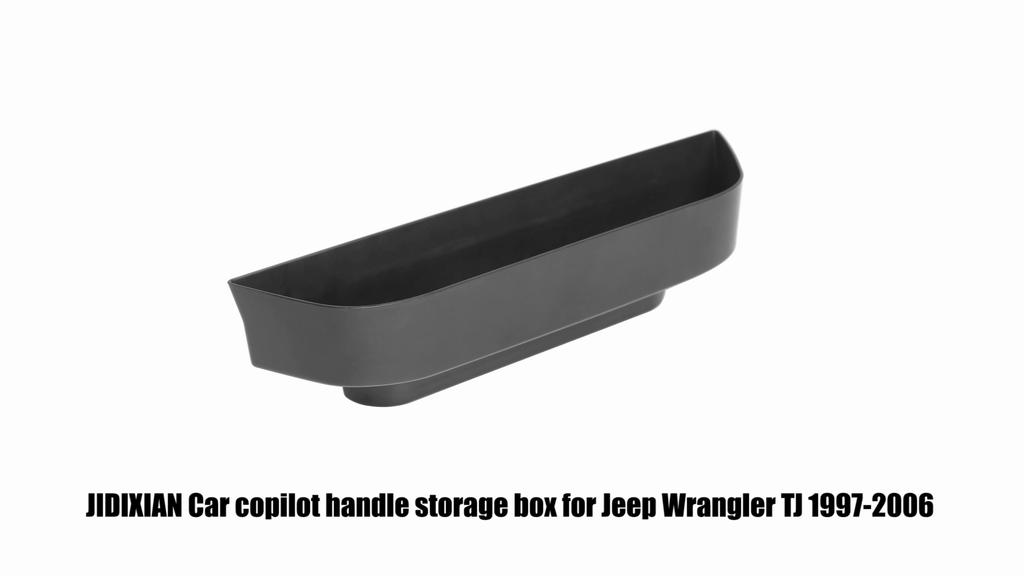 Car Copilot Armrest Storage Box Organizer Container For Jeep Wrangler TJ 1997-2006  Interior Stowing Tidying Accessories