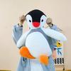 Pingu Plush Doll With Longhair Material For Children And Sleep Aid